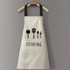Apron for Home Kitchen, Waterproof and Oil-proof, for Adults, Suitable for Cooking, Work, Baking, and Housework