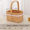 March 8th Women's Day Handmade Woven Flower Basket