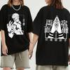 Tricou cu imprimeu Anime Ryomen Sukuna, unisex, lejer, cool