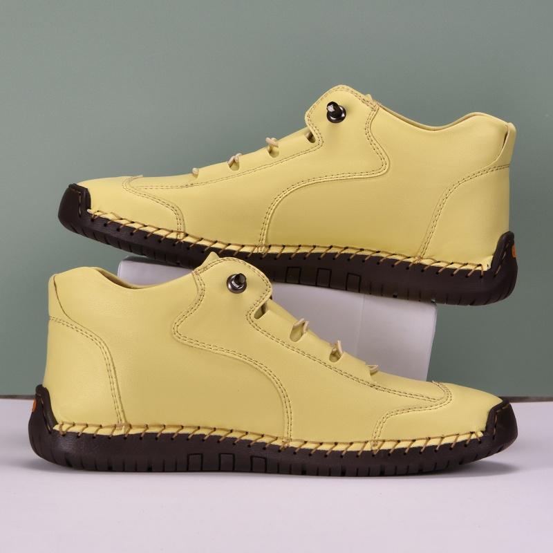 Women's High Top Outdoor Hiking Shoes Pink Ankle Boots Casual Wide Head Purple Green Shoes Plus Size