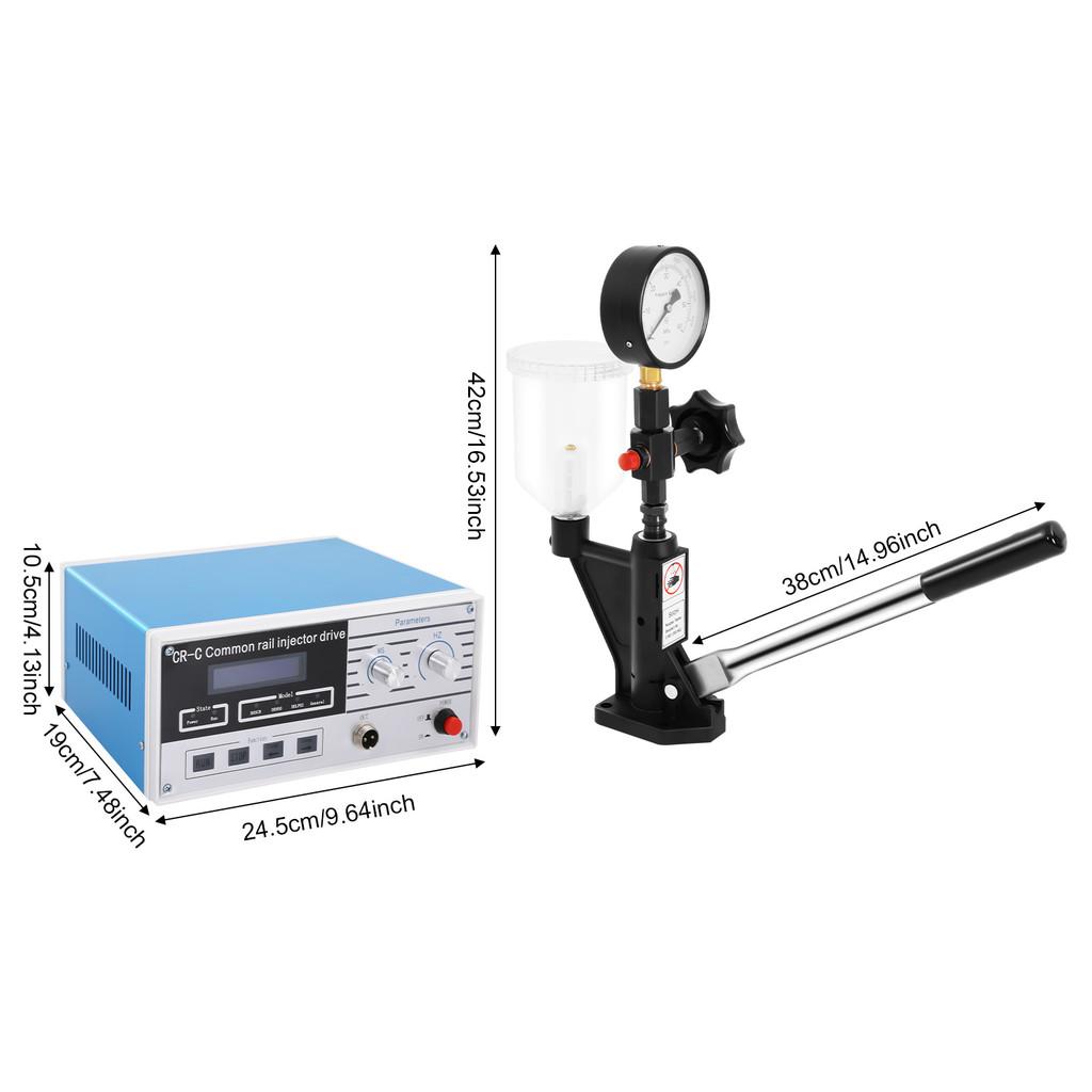 CR-C Многофункциональный тестер форсунок Common Rail S60H Тестер топливных форсунок Портативный набор инструментов для тестирования дизельных форсунок