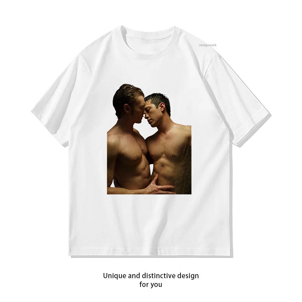

Shane and Ilya Heated Rivalry Classic TShirt Women Unisex Casual cotton printed t shirts outdoors Classic Oneck Adult tops S