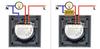 TUYA WiFi Touch Switch 3-circuit White #with N/without N