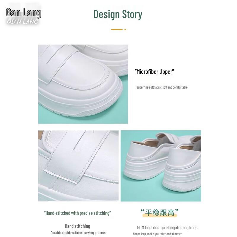 Ganlang Damen-Krankenpflegeschuhe mit weicher Sohle