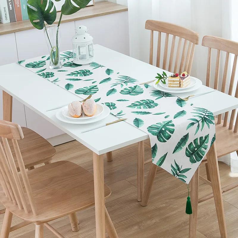 Rectangular Table Cloth Kitchen Table Heat Resistant Durable Table Runner TableCloth for Decoration Home Hotel Banquet