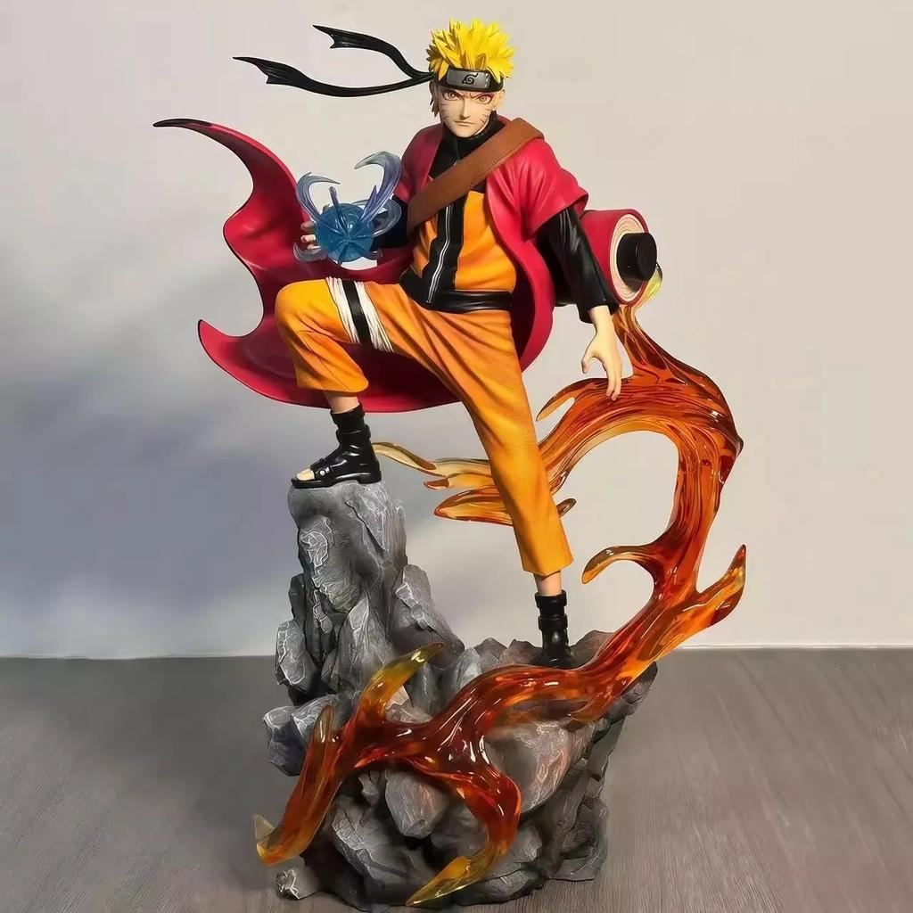 Naruto Anime Figure Uzumaki Naruto Uchiha Sasuke Action Model Pvc Statue Desktop Ornament Collection Toy Gift Fast Delivery