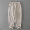 Men's Spring and Summer Versatile Casual Linen Pants - Breathable, Loose-Fit Trousers