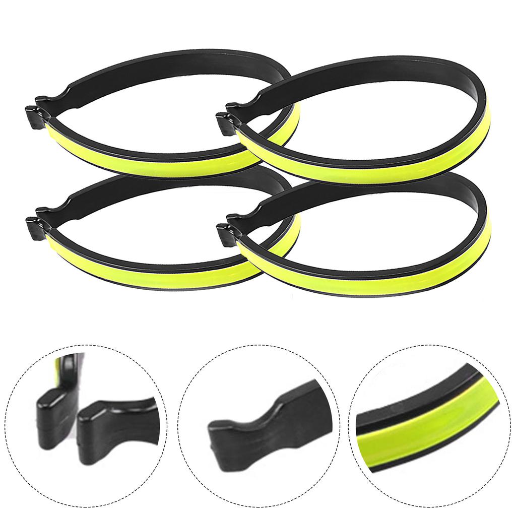 Klip na cyklistické kalhoty 2ks/4ks ABS Otvor 1-10 cm PVC