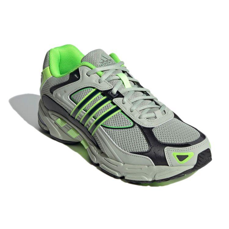 Adidas Originals Response Personality Trend Fabric Shock Absorption Non-Slip Breathable Low-Top Running Shoes Men sneaker Gray Green FX6163