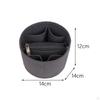 Bag Bucket Lining Hand Handbag Mode with Compartments Type Cosmetic Storage