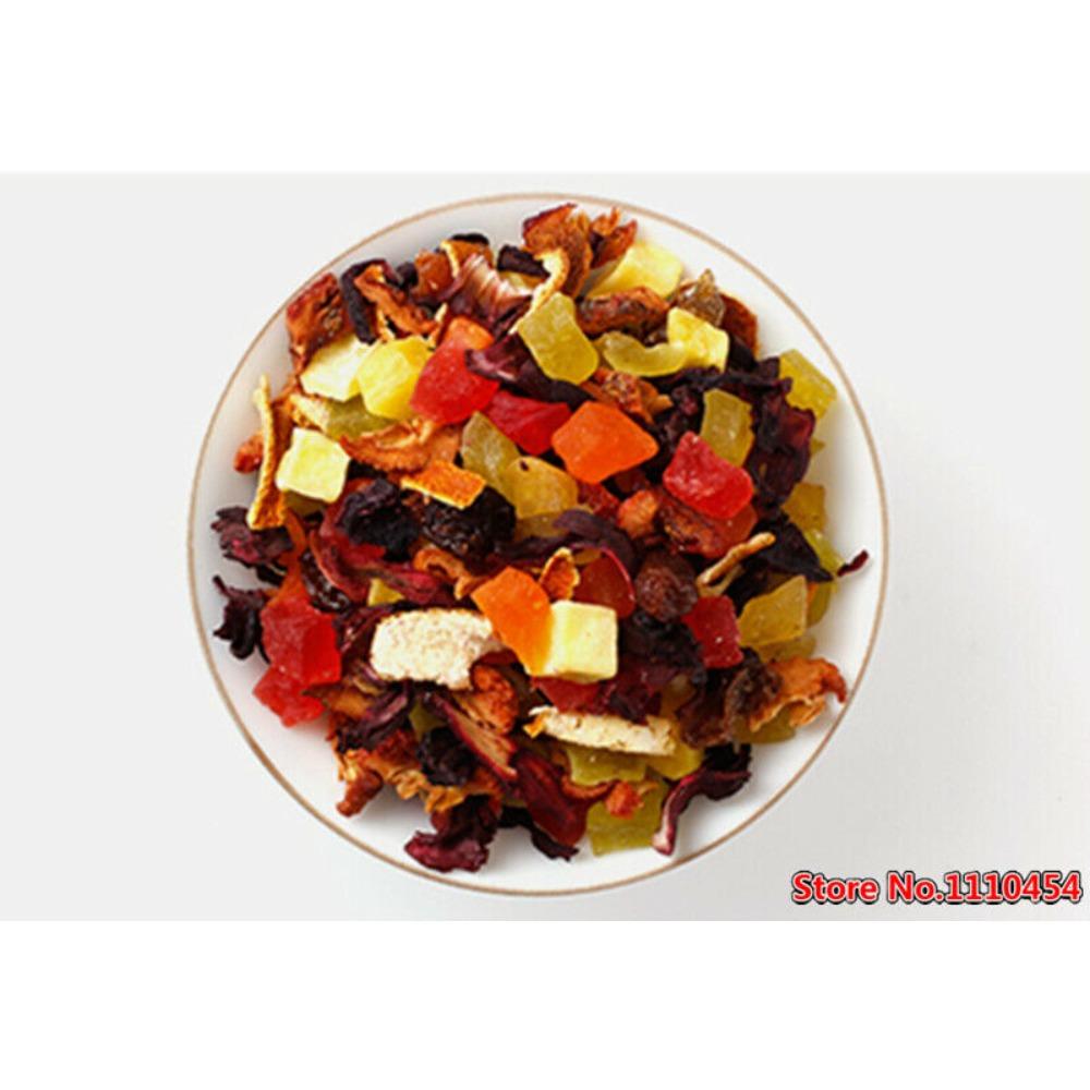 500g Organic Osmanthus Chrysanthemum Goji Herbal Tea, Caffeine Free Loose Leaf Dried Flower Blend, Natural Antioxidant Wellness Drink