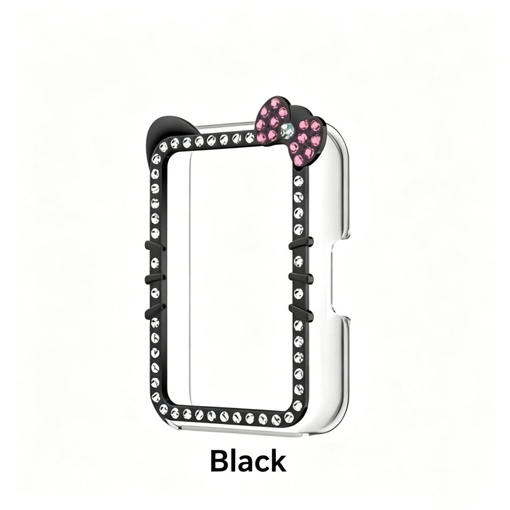 

Cute CAT Diamond Case for HUAWEI Band 11pro/11pro NFC Accessories All-Around Hard Hollow PC Bumper Frame shell Cover huawei smart band 11pro/11pro NFC чёрный