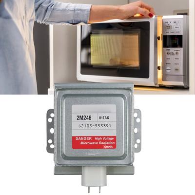 Microwave Oven Magnetron Tube 2M246-01TAG Microwave Part Kitchen Appliance Part Microwave Tube Metal Texture for Oven
