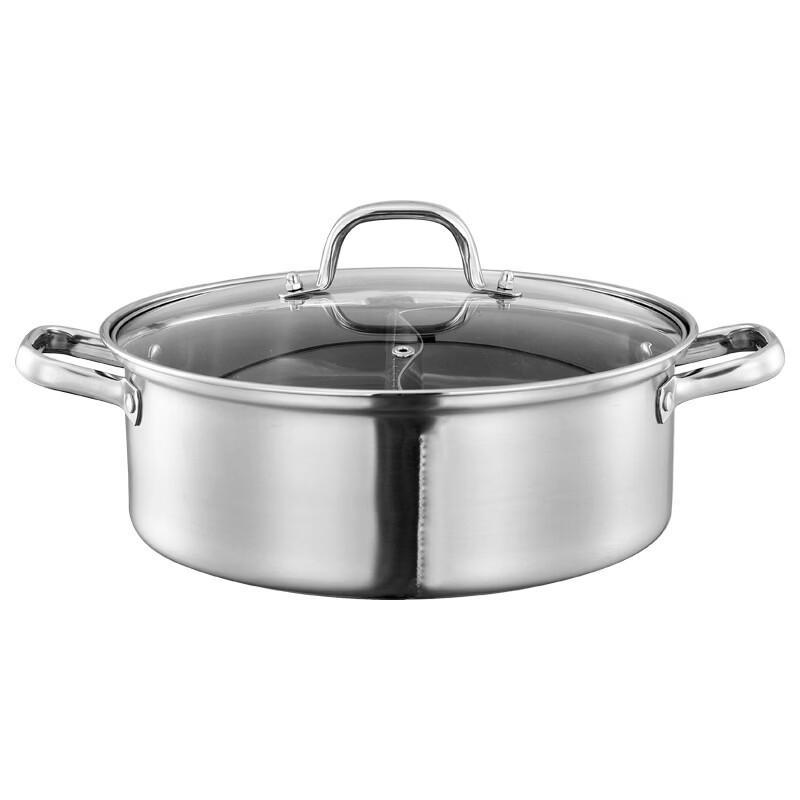 304 Stainless Steel Divided Hot Pot