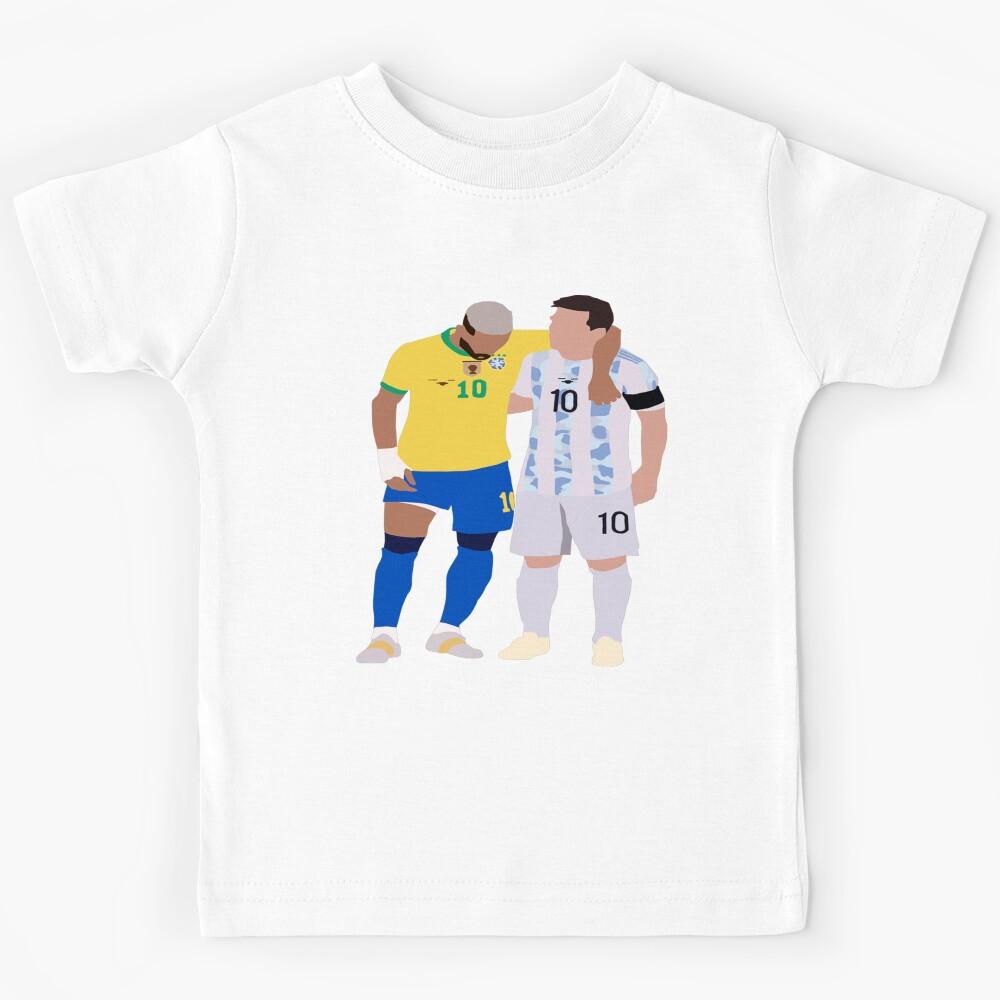 Messi and Neymar Copa America Friends Kids T-Shirt 130