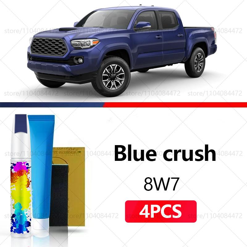 Car Paint Repair Pen For 1995-2025 TOYOTA Tacoma Paint Scratch Repair Accessories 4PCS White 040 089 Black 204 Blue 8W7 Gray 1L7 Touchup Paint2