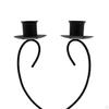 Candle Holder Metal Candlestick Candelabra Iron Candleholder Candles Stand for Living Room