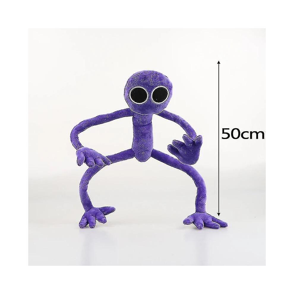 Mike 80cm Rainbow Friends Plüschtier Spielcharakter Angst Lila Monster Kann geöffnet werden Plüschtier Stofftier Halloween Spielzeug Geschenke-r