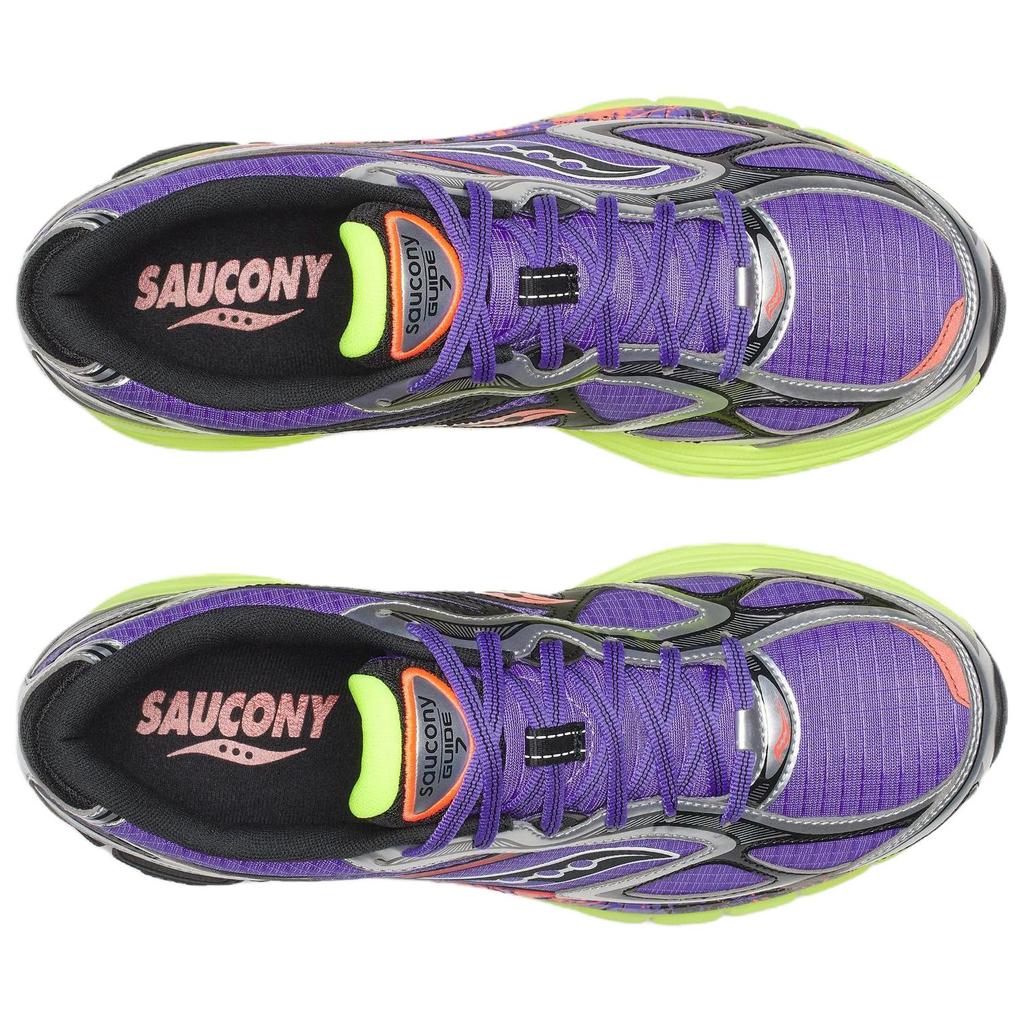 SAUCONY Progrid Guide 7 Purple Citron Unisex Sneakers S70995-2