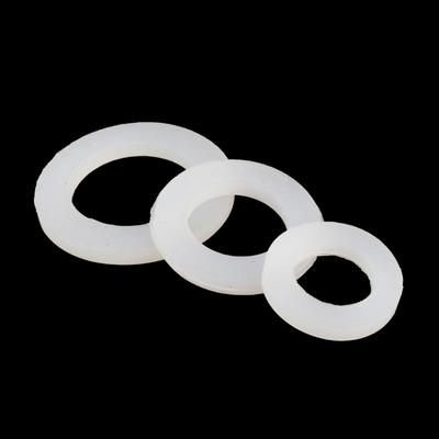 1/2" 3/4" 1" Silicone Gaskets Water Connectors Seal Rings Flat Seal Washer Gasket Hardware Fastener Accessories Anti-leak Washer