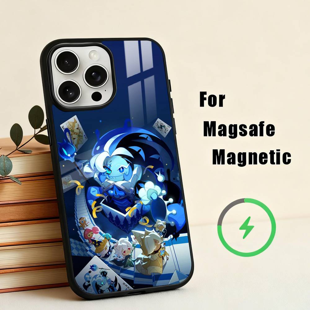 

S-Shadow M-Milk C-Cookie R-Run Phone Case For iPhone 17,16,15,14,13,12,Plus,Pro,Max for Magsafe Magnetic Wireless Charging iPhone17