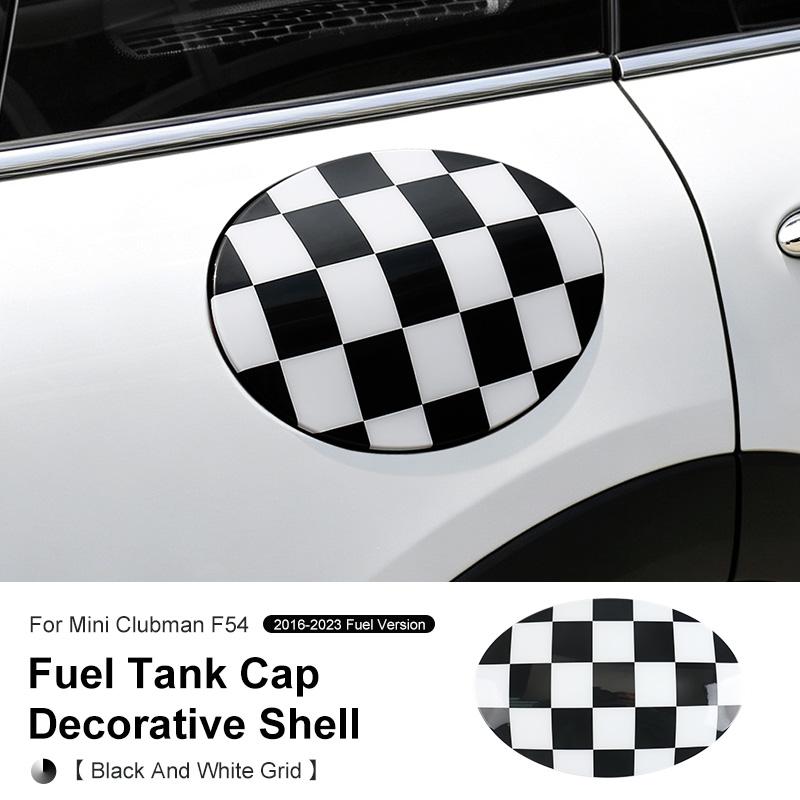 ABS Car Fuel Tank Cover Decoration Sticker Shell for MINI Clubman F54 2016- Fuel Version Auto-Styling Exterior Accessories
