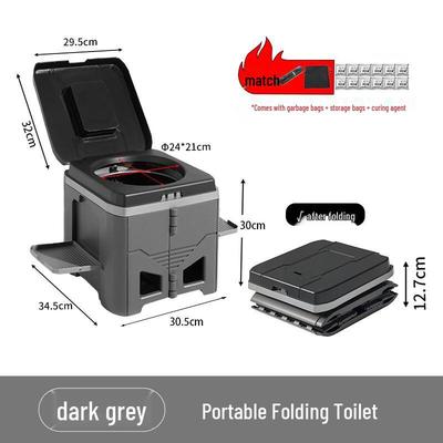ZISIZ Portable Folding Camping Toilet