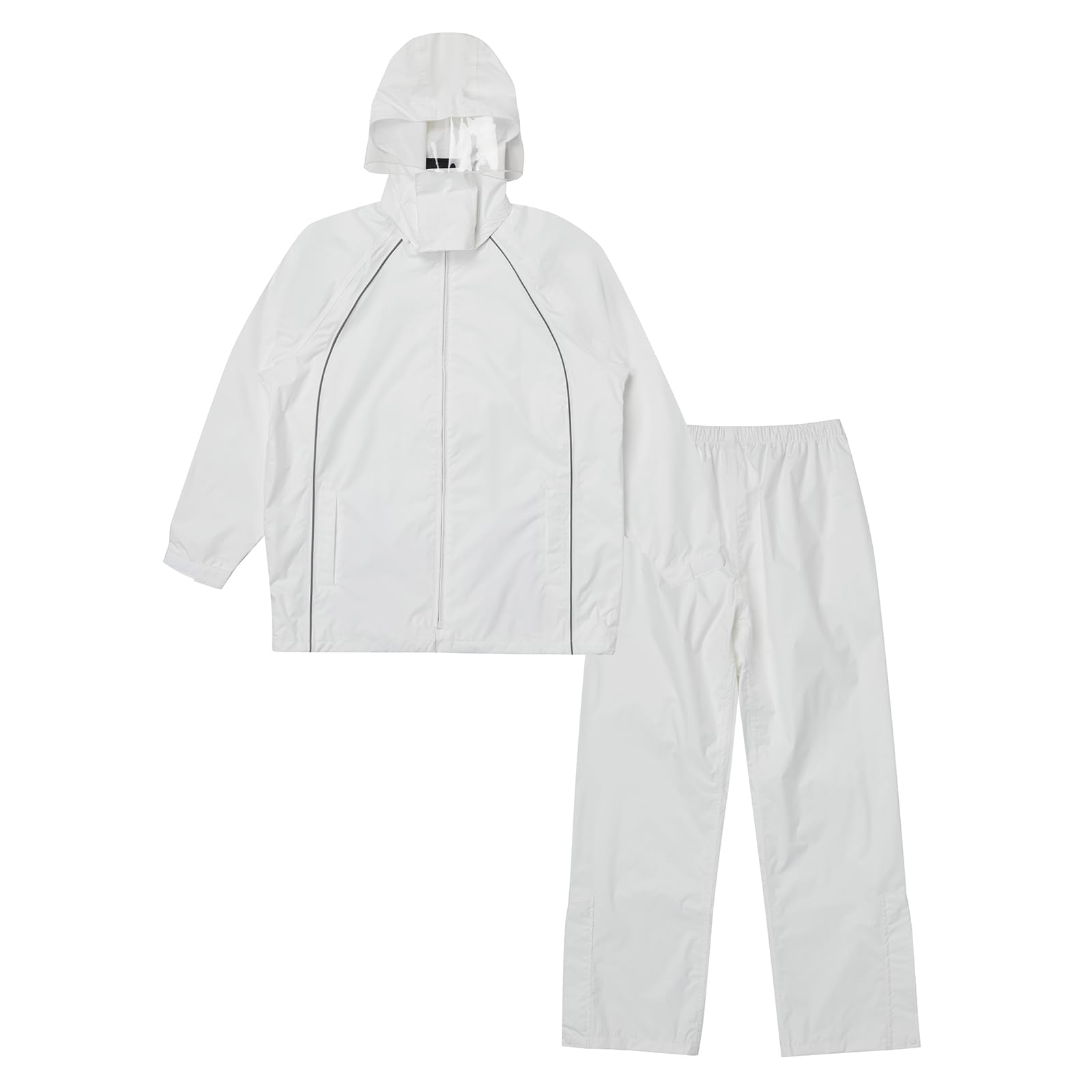 

Tombo School Uniforms R5020 Lightweight Stays Sweaty Even on Rainy Size L Boys Raincoat, Days, White, белый
