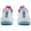 Li-Ning Li Ning Halberd 2 Comfortable And Trendy Slip Resistant Abrasion Resistant Low Top Badminton Shoes Unisex White Blue AYZU019-2