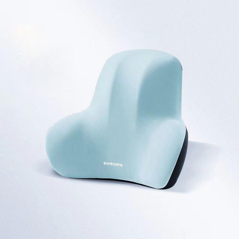 Pernă lombară din spumă cu memorie pentru scaune de jocuri de birou pentru mașină și suport pentru talie postpartum pernă multifuncțională pentru ameliorarea durerii