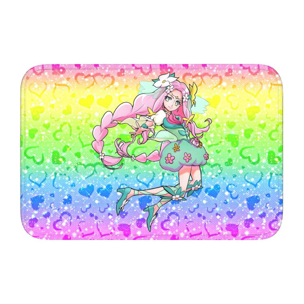 Custom Pretty C-Cures Doormat Non-Slip Entrance Welcome Kitchen Bath Floor Door Mat Sweet Angel Toilet Living Room Carpet Rug