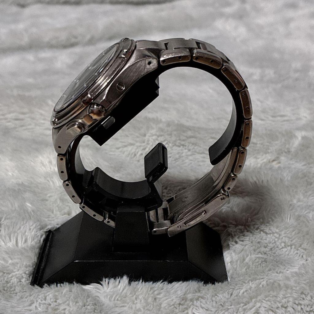 Used CITIZEN Citizen ATTESA H410 Titanium Radio Watch Eco Drive Duratect Waterproof Men's Working Item
