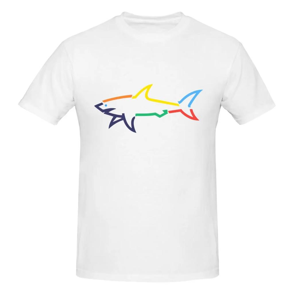 Crew Neck Casual Top Loose Print Short Sleeve Fashion Versatile T-Shirts Men’s