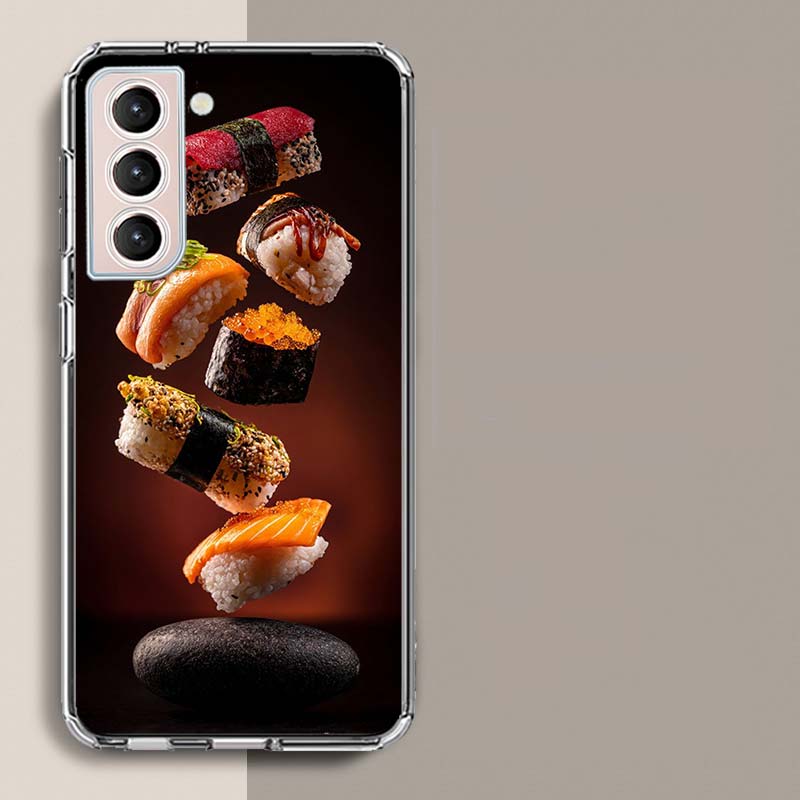 

Sushi in the Air Phone Case for Samsung A16 A17 A26 A36 A56 A57 A55 A54 A37 A15 A25 A35 A14 A24 A34 Galaxy Note 20 10 A07 A06 A0 Samsung Note 20