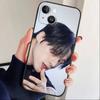 Hot E-ATEEZ Kpop Phone Case For iPhone 16,15,14,13,12,17,Pro Max,Plus Silicone Black Case