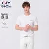 Jinlilai GY Men's High-End Short Sleeve Round Neck T-Shirt