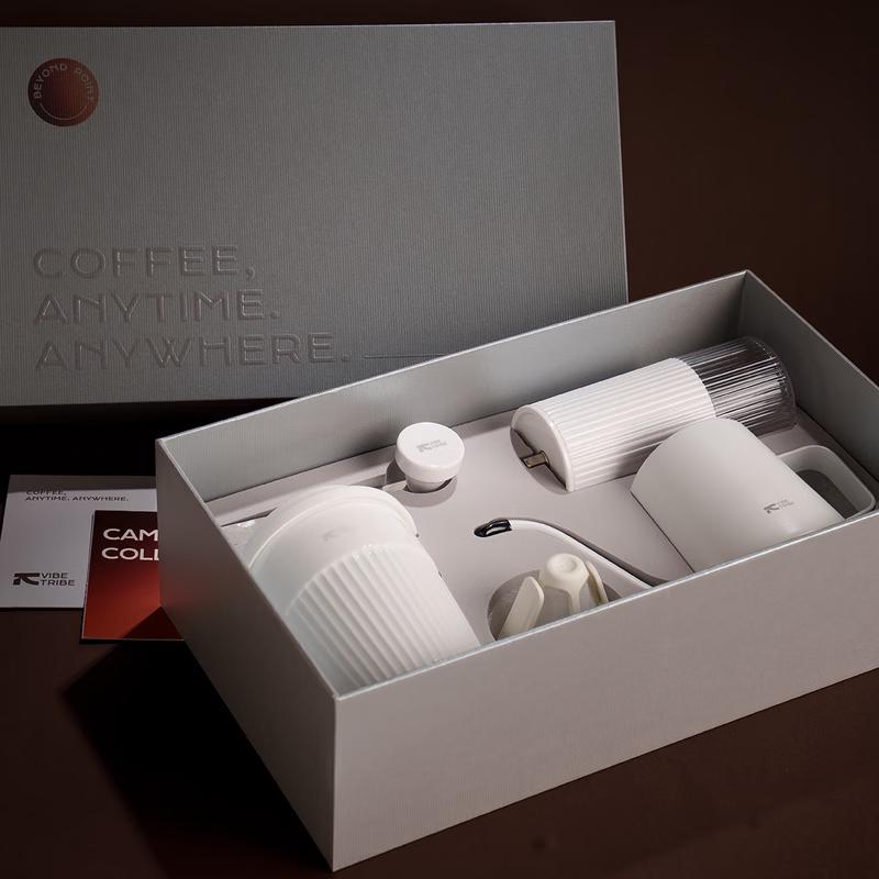 VIBE-TRIBE Athens Linglong Porcelain Coffee Set Gift Box
