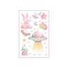 Fairy Tale Glitter Tattoo Stickers: Waterproof Butterfly, Unicorn & Bear Designs