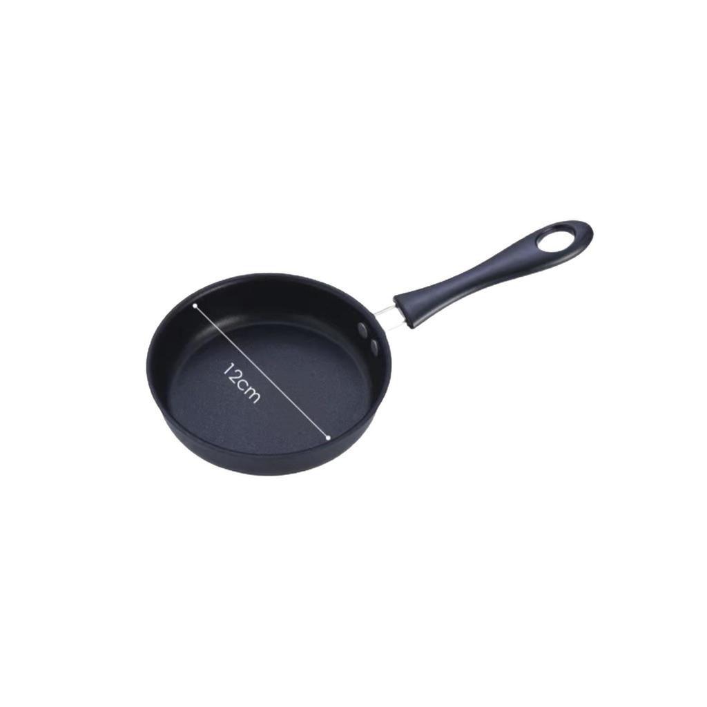 Mini Non-stick Frying Pan for Eggs and Steak, Induction Compatible, Flat-bottomed Maifan Stone Cookware
