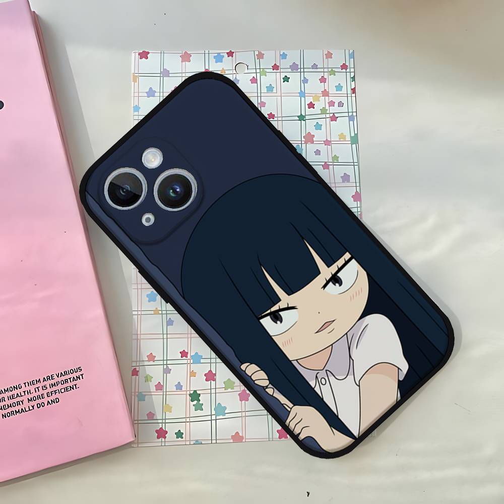 K-Kimi Ni T-Todoke Sawako Phone Case For IPhone 1716 15 14 13 Pro Max 11 12 Mini X Xs XR Black Silicone Cover