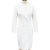 Yousheng Women's Blazer Dress Notch Lapel V Neck Long Sleeve Work Dress Church Office Sheath Dress Double Breasted Business Outfit