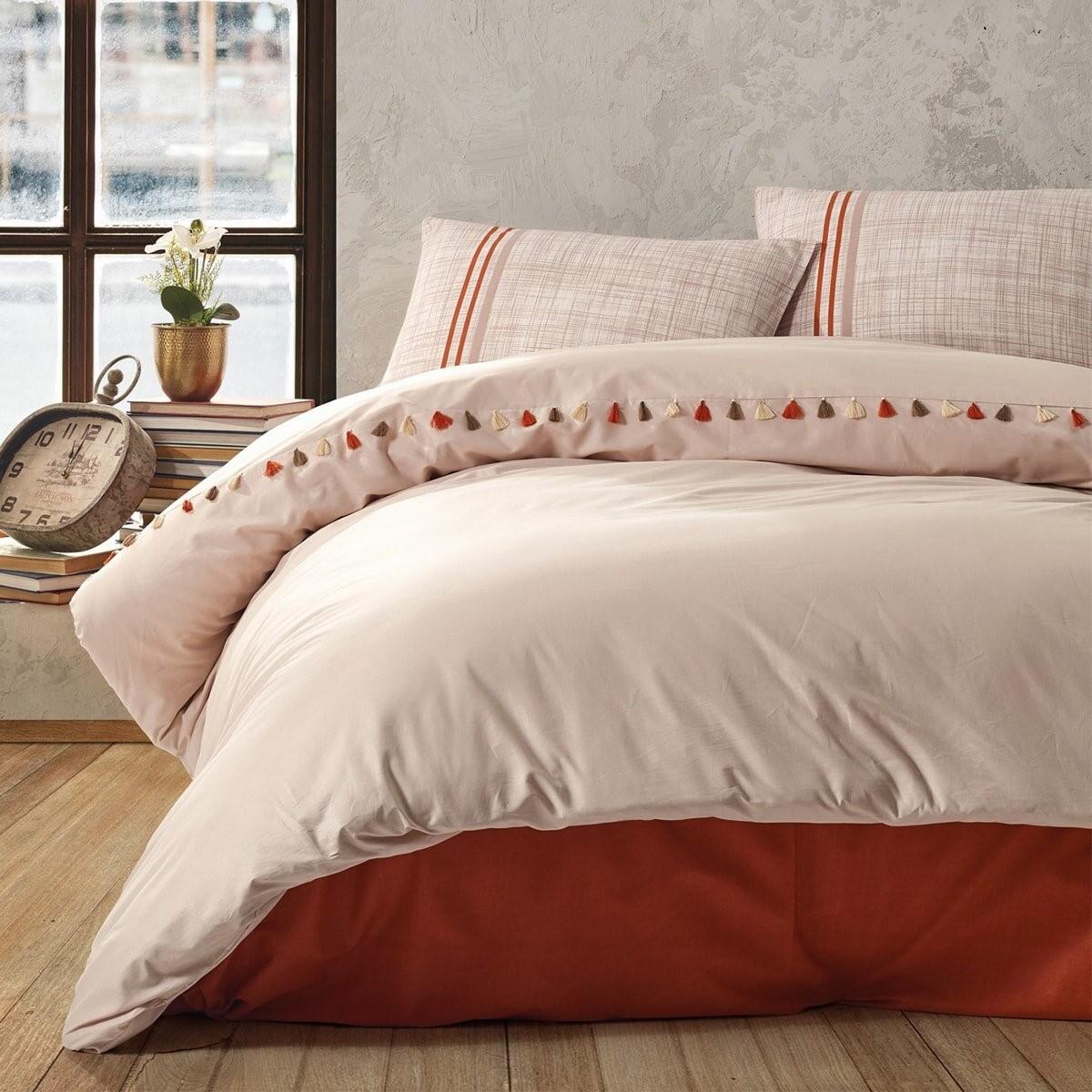 

Набор двойных пододеяльников Candy Merri Beige 200 x 220 cm