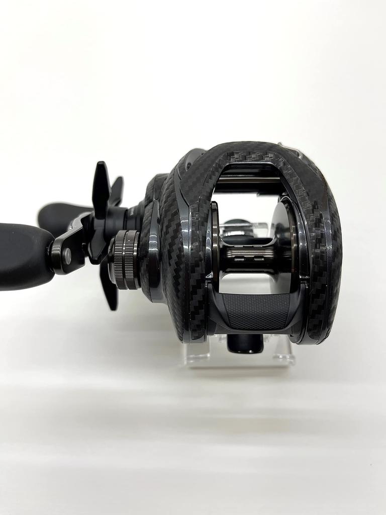 CUSTOM YOROI Custom Decal for 21 Tatula 300TW and 23 Saltist TW300 Baitcasting Reels Scratch Prevention Protection SEAT.JP - & (Black (Left-Handed))