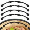 4Pcs Air Fryer Magnet Silicone Buckle for Parchment Paper Liners High-Temp Resistant Magnetic Fastening Buckle Fryer Accessories