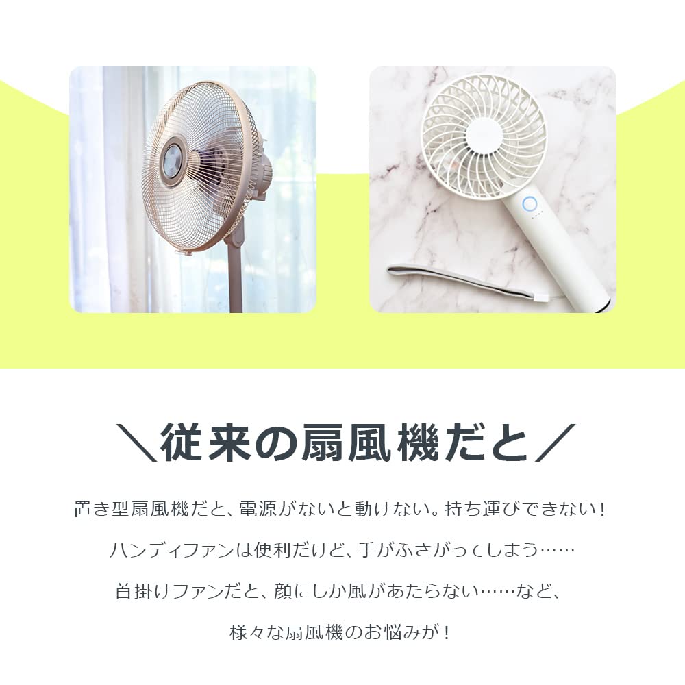 HappyPlast Rechargeable Mini USB Portable Perfect for or Handheld with 3 Wind Speed Angle and Lightweight and Ideal for Indoor and Outdoor This