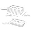 Silicone Napkin Tissue Holder Elastic Lifting Car Paper Case Towel Dispenser  Livingroom Decor