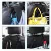 Renjzle Car Seat Hooks, Headrest Hooks, Car Storage Hooks, Car Hooks, Easy Car Seat Installation, Hook Hanger, No Removal Required, Set of 4