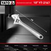 Yiertuo Adjustable 6-12 Inch Multi-Function Large Opening Wrench & Pipe Pliers