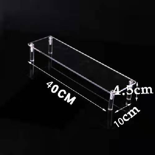 Clear 1-6 Tier Acrylic Display Stand for Funko Figures, Cupcake, Cosmetics, Perfume,Blind Box Display Riser Rack Dessert Shelf