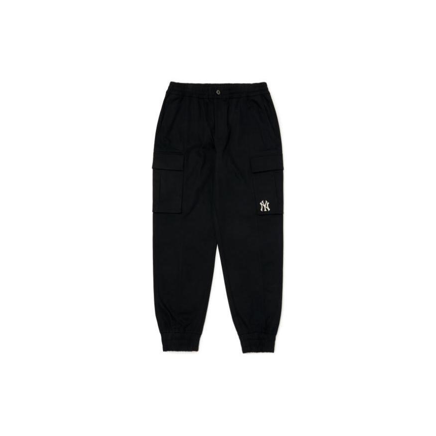 New MLB Casual Pants Men's Black 3LWPB0324-50BKS